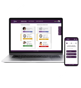 Plataforma web com acesso via desktop